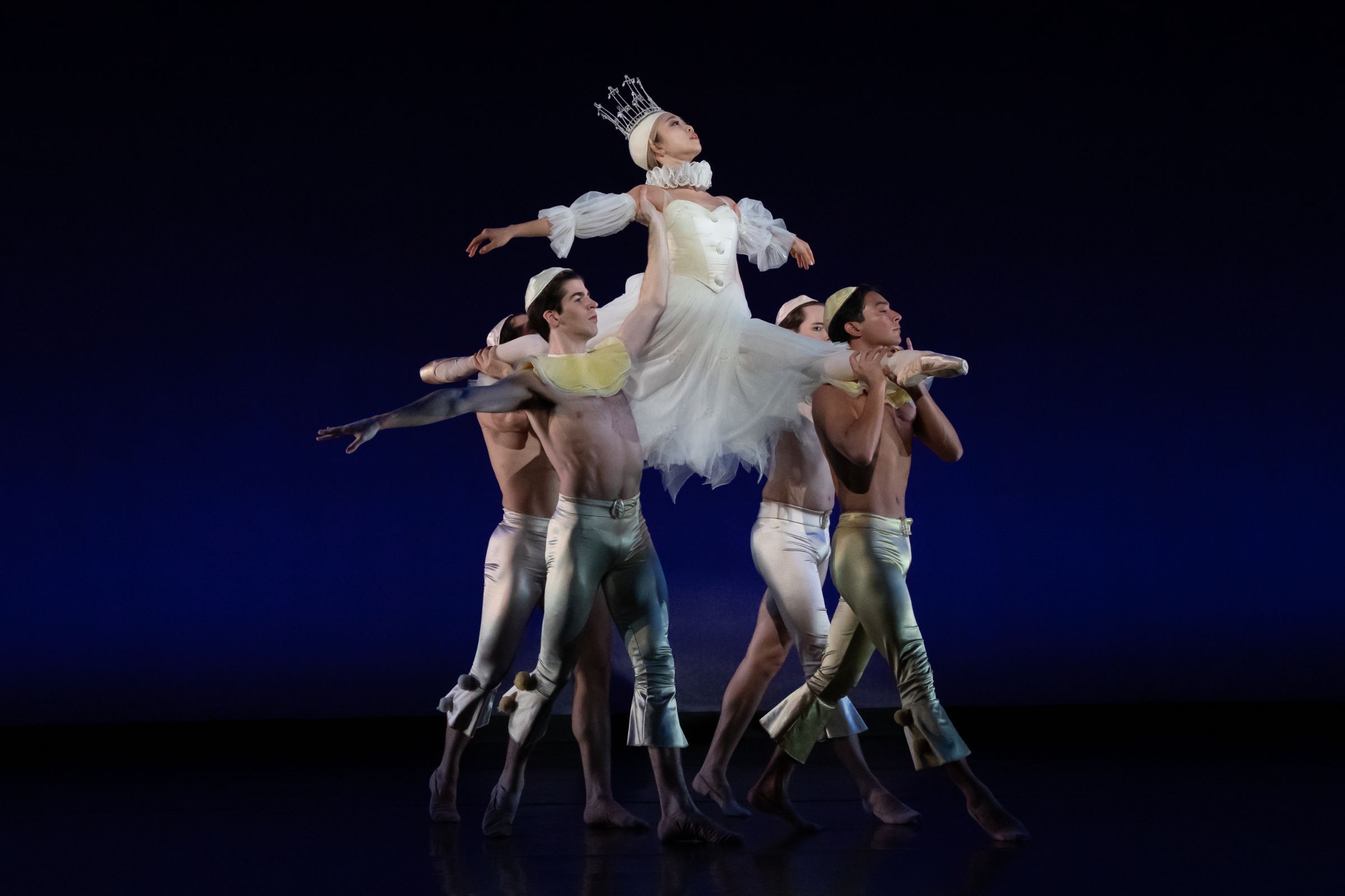 Iku Okura and Sarasota Ballet in Ashton’s <i>Illuminations</i> &copy; Steven Pisano