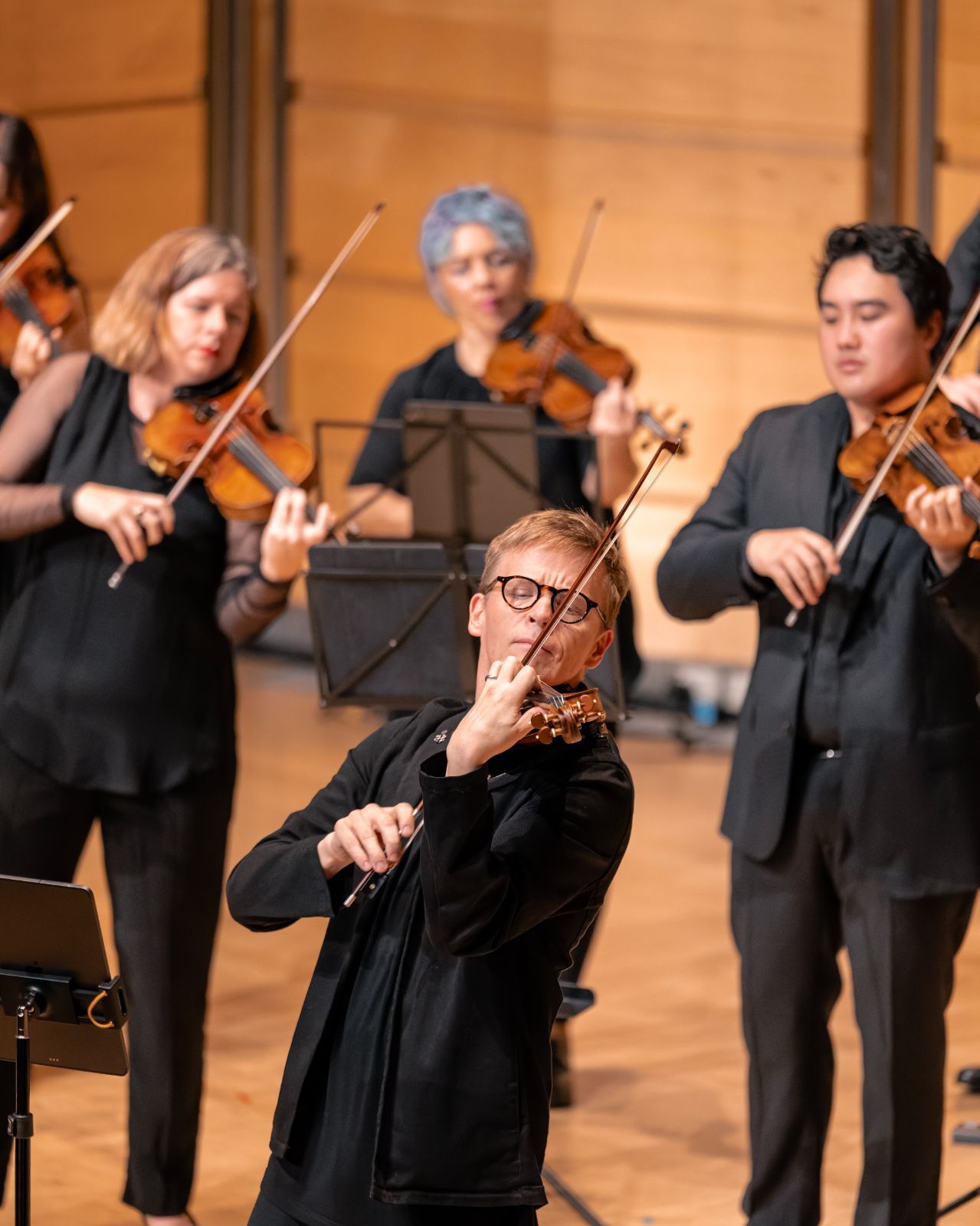 Pekka Kuusisto and the Australian Chamber Orchestra © Nic Walker