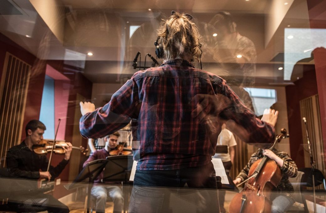 Students at the University of Nottingham Music Department &copy; University of Nottingham