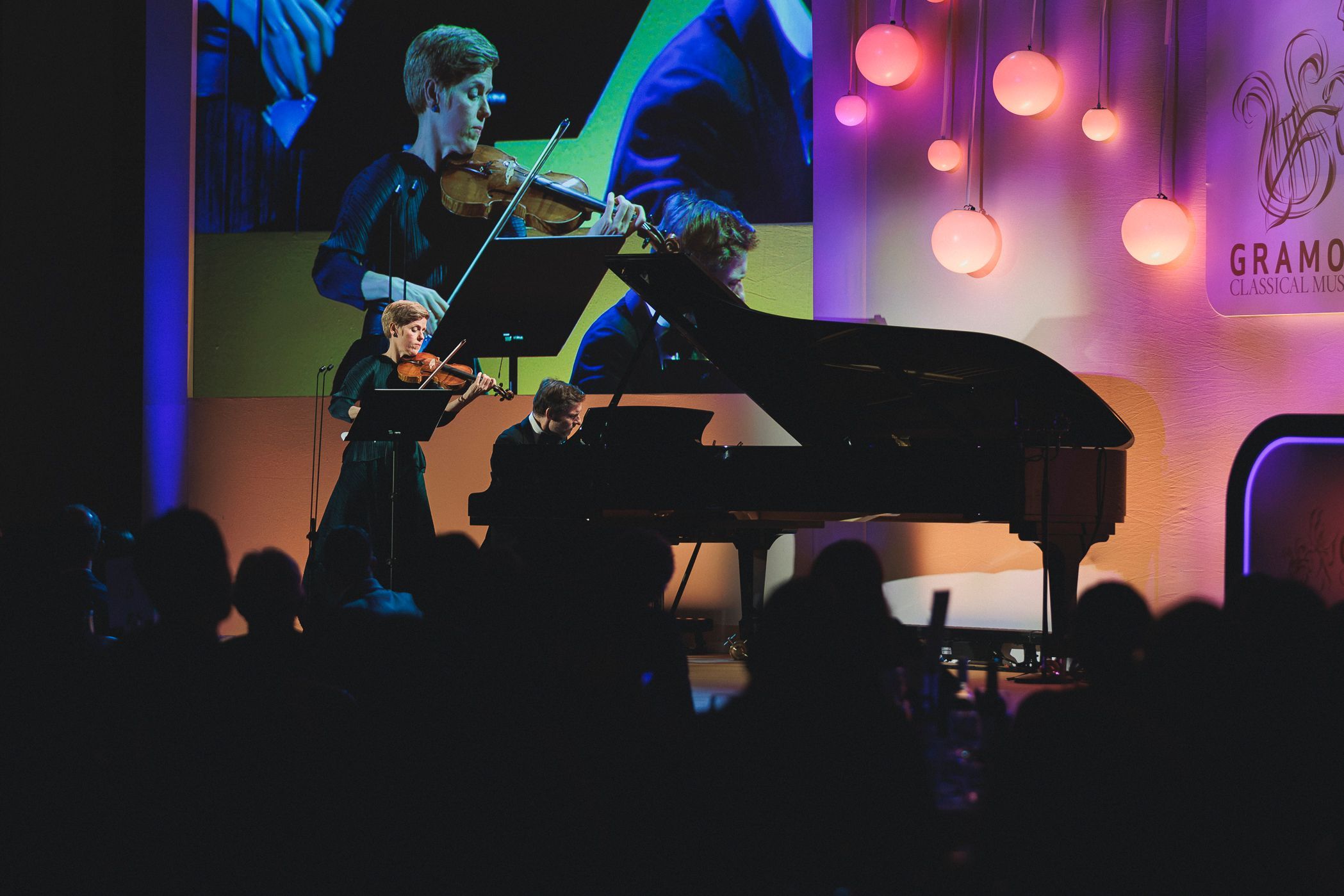 Isabelle Faust performs at Gramophone Classical Music Awards 2026 &copy; Jamie Hodgskin