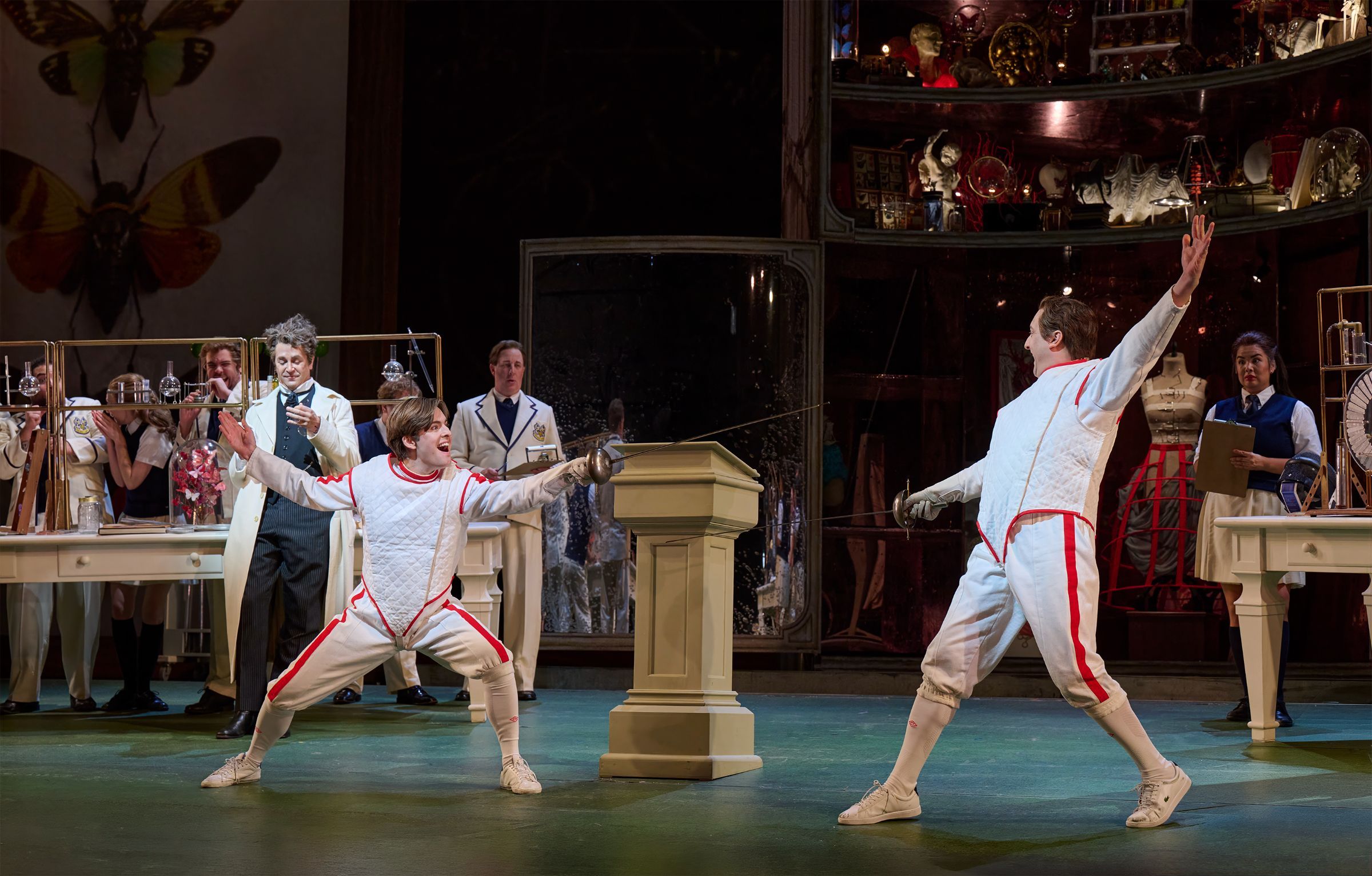Laurence Kilsby (Ferrando) and Joel Allison (Guglielmo) &copy; Michael Cooper