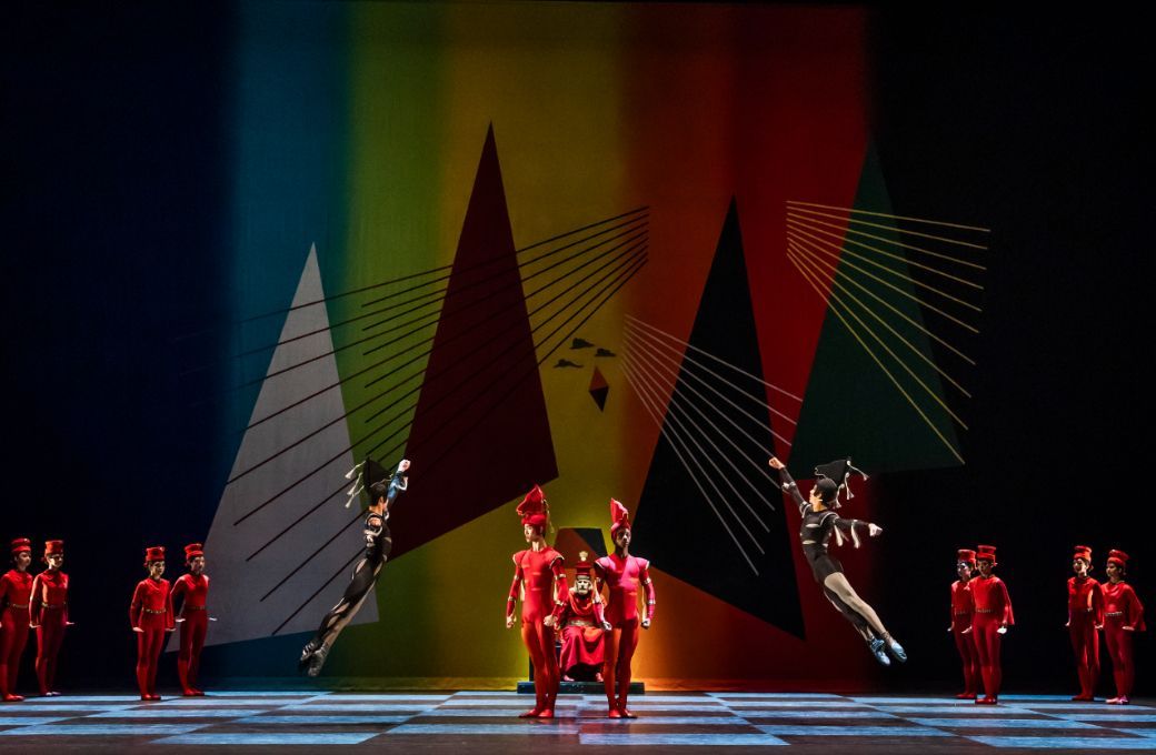 The Royal Ballet and Royal Ballet School in Dame Ninette de Valois&rsquo; <i>Checkmate</i> &copy; 2026 Tristram Kenton