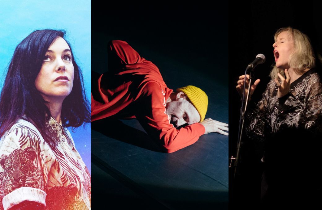 Anna Meredith, Marc Brew, Jennifer Walshe &copy; Kate Bones / Filip Van Roe / Dmitri Djuric