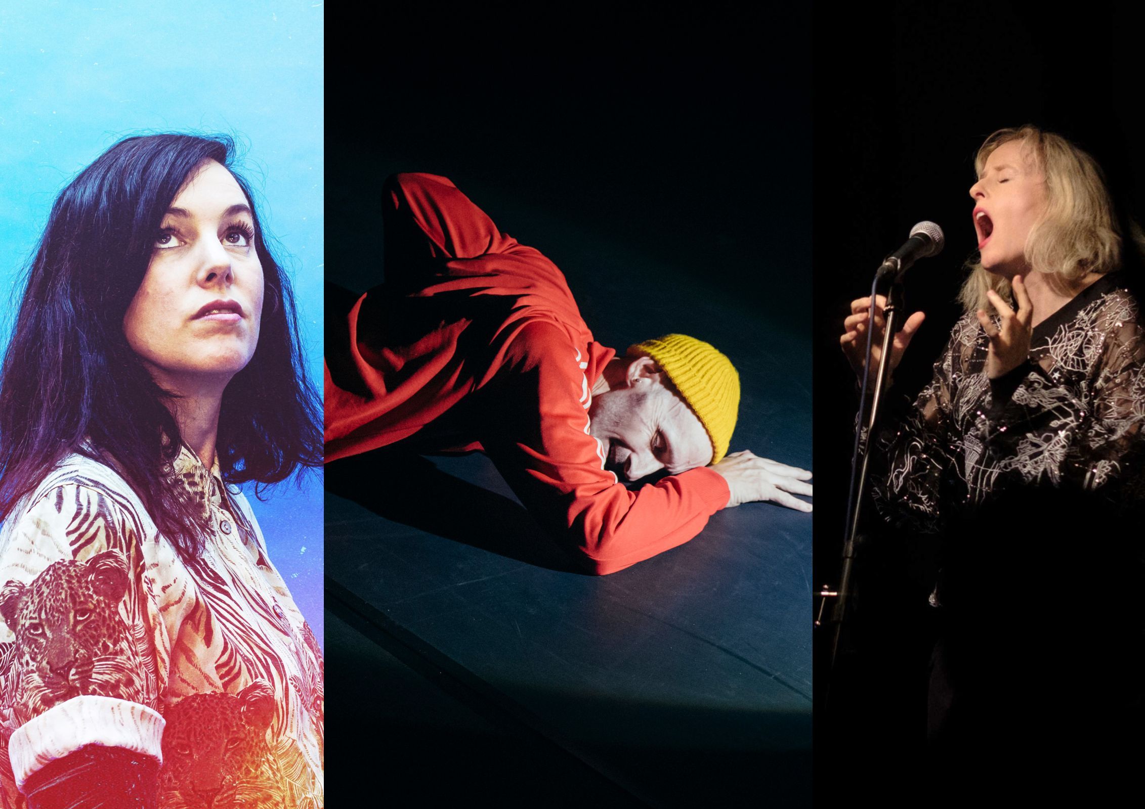 Anna Meredith, Marc Brew, Jennifer Walshe &copy; Kate Bones / Filip Van Roe / Dmitri Djuric