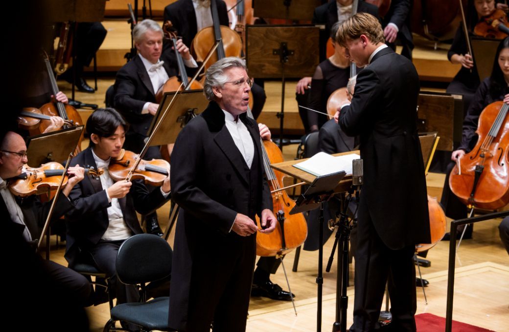 Thomas Hampson, Klaus M&auml;kel&auml; and the Chicago Symphony Orchestra &copy; Todd Rosenberg Photography