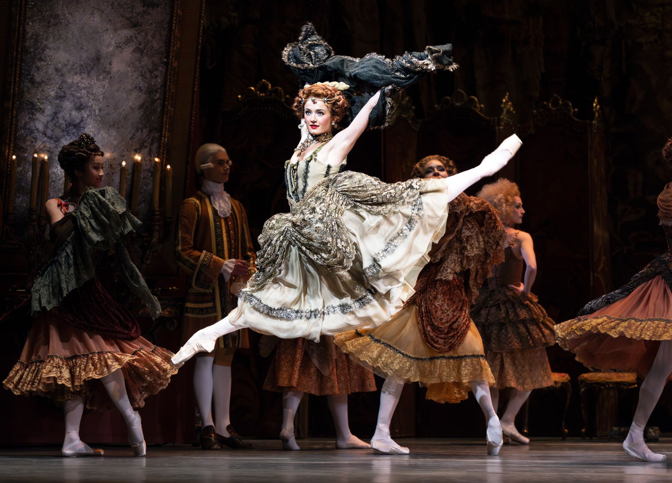 Anna Rose O’Sullivan as Lescaut’s Mistress in <i>Manon</i> &copy; Foteini Christofilopoulou