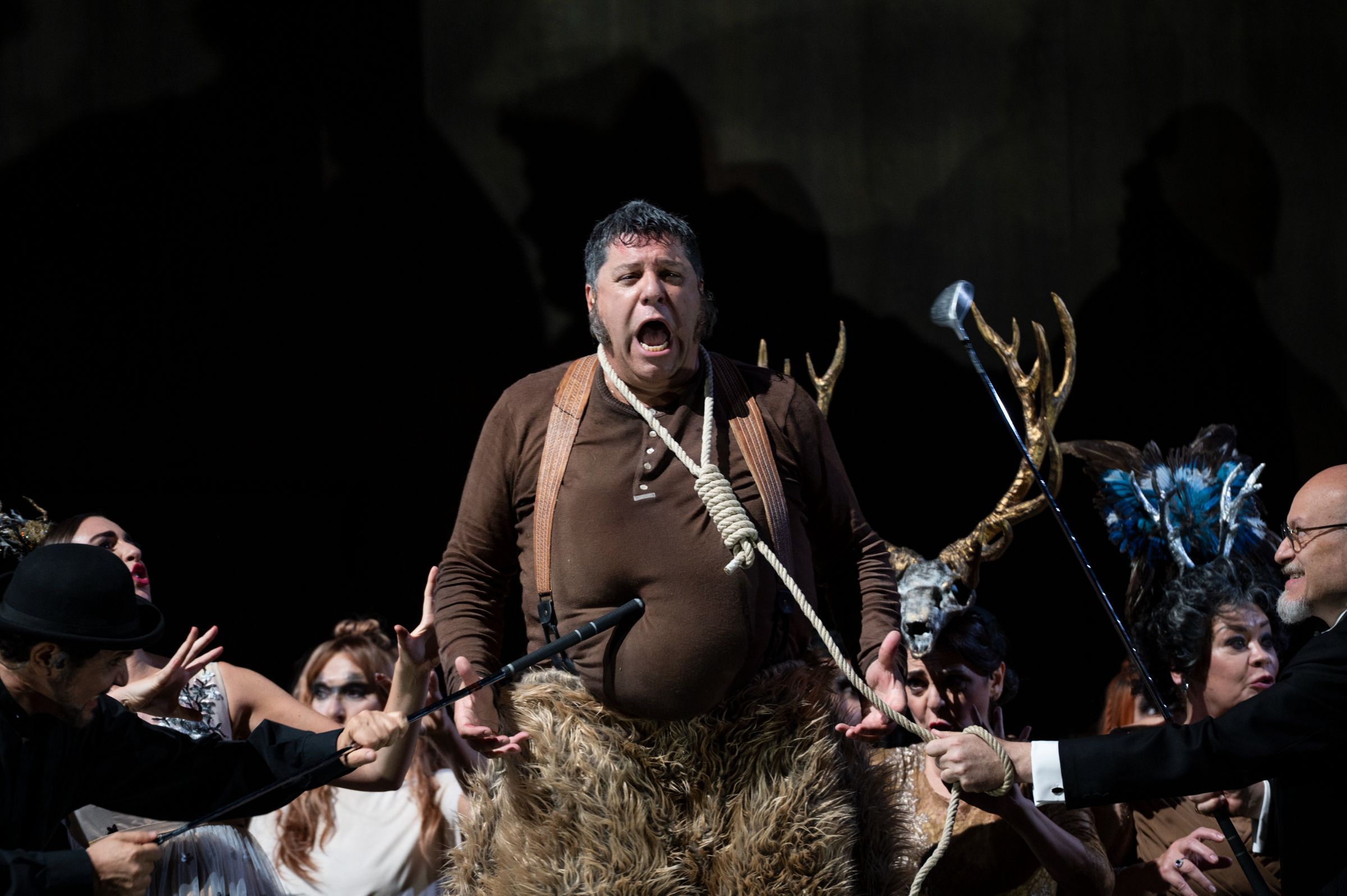 Luca Salsi (Falstaff) &copy; Fabrizio Sansoni | Teatro dell'Opera di Roma