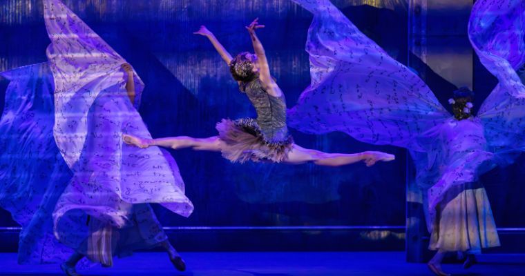 Grace Carroll as the Nightingale in Christopher Wheeldon’s <i>Oscar</i> &copy; Curtis Brown