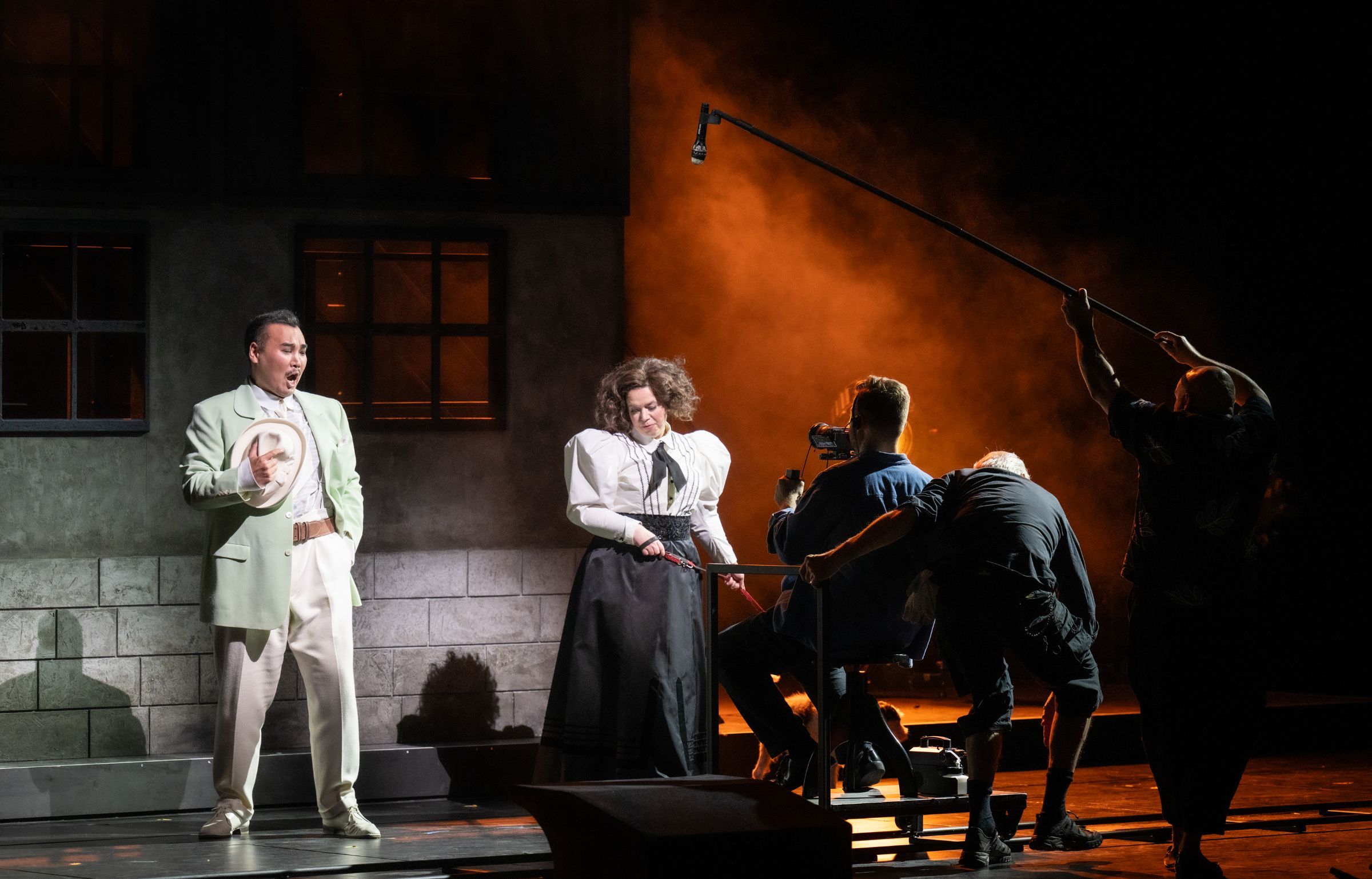Young Woo Kim (Singer), Claudia Rohrbach (Marianne) and Magdalena Hinterdobler (Marschallin) &copy; Matthias Jung