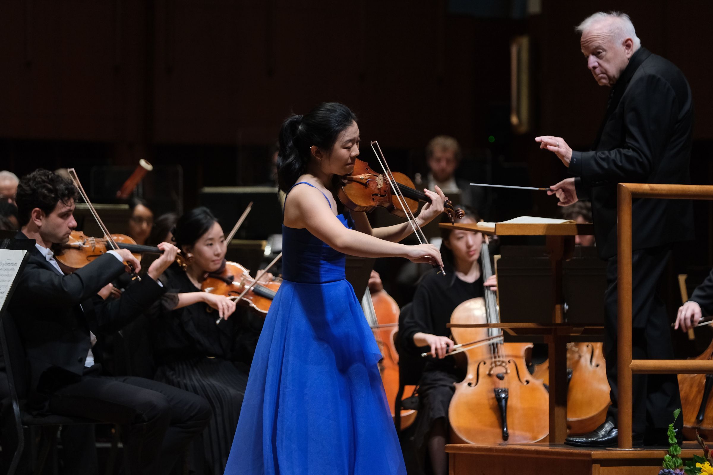 Karisa Chiu performs with Leonard Slatkin and the Indianapolis Symphony Orchestra &copy; Denis Ryan Kelly Jr