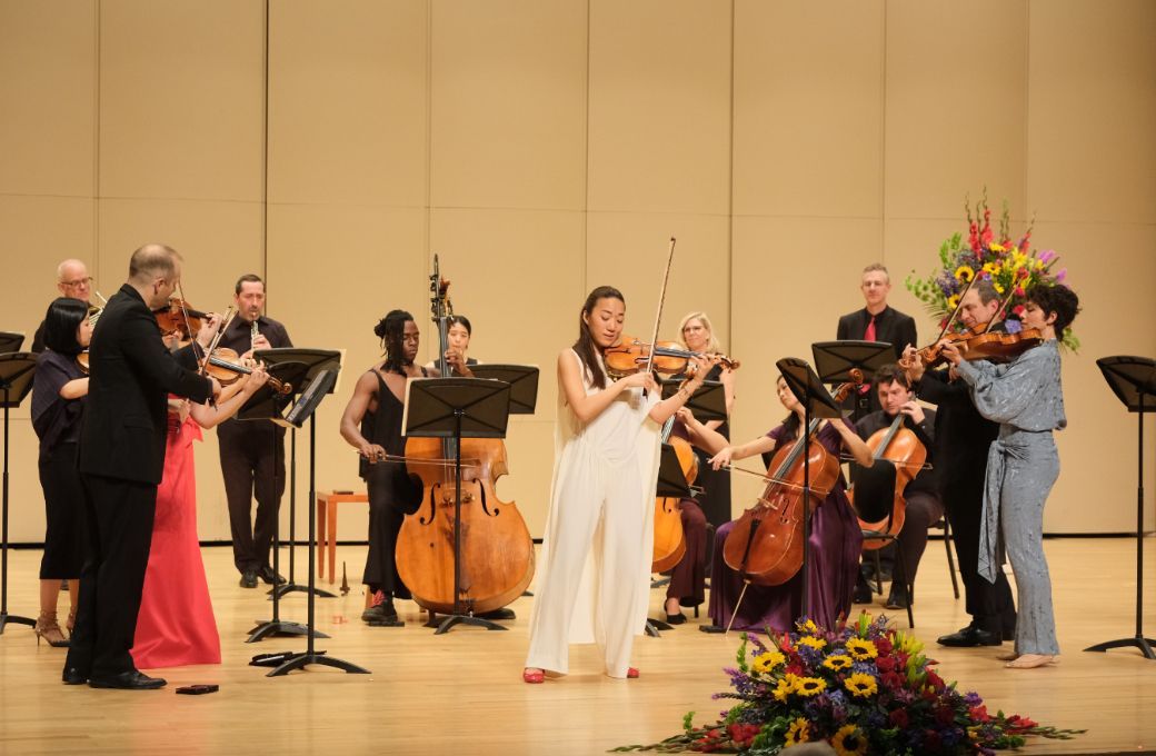 Elli Choi performs with the East Coast Chamber Orchestra &copy; Denis Ryan Kelly Jr