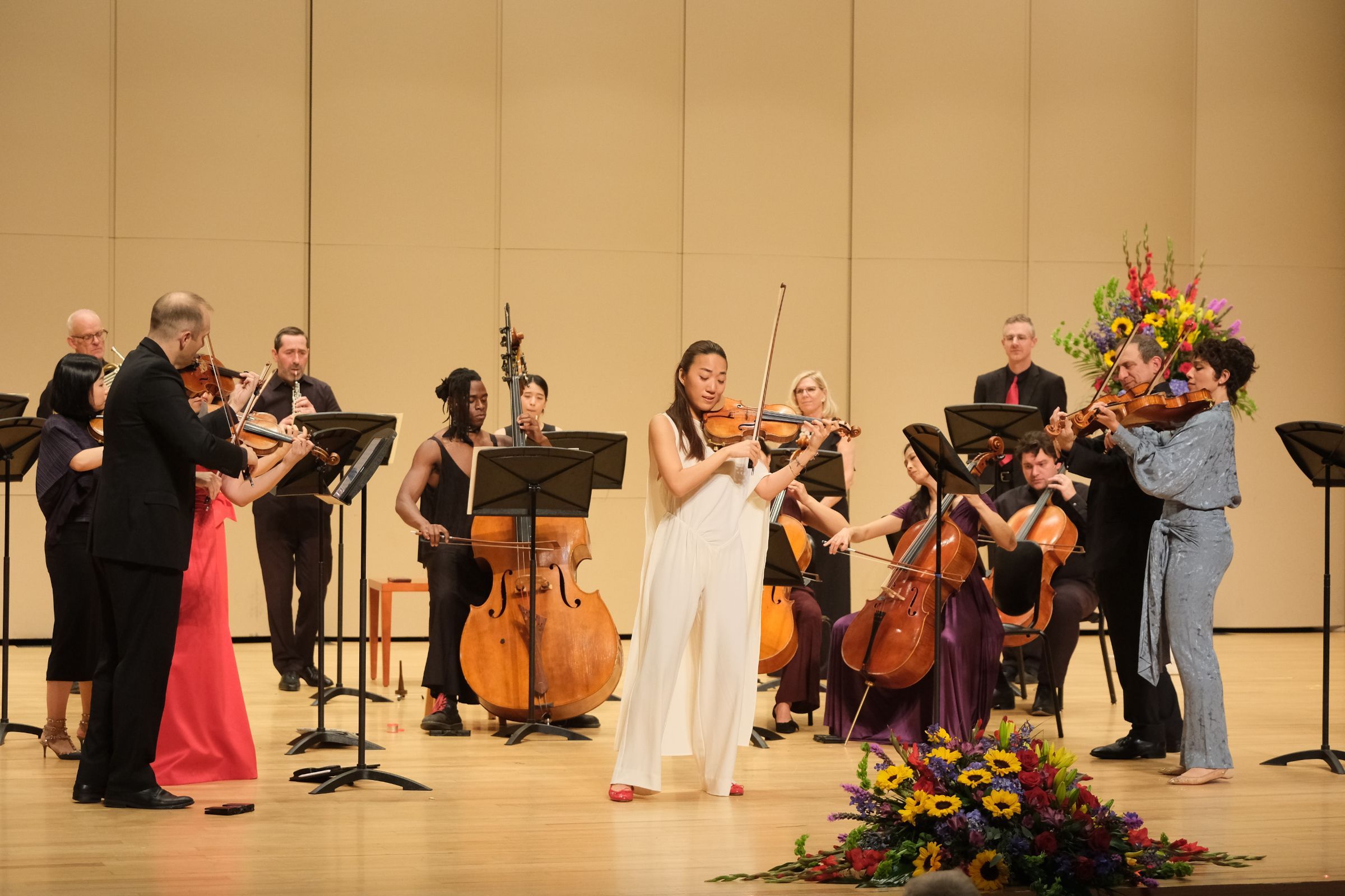Elli Choi performs with the East Coast Chamber Orchestra &copy; Denis Ryan Kelly Jr