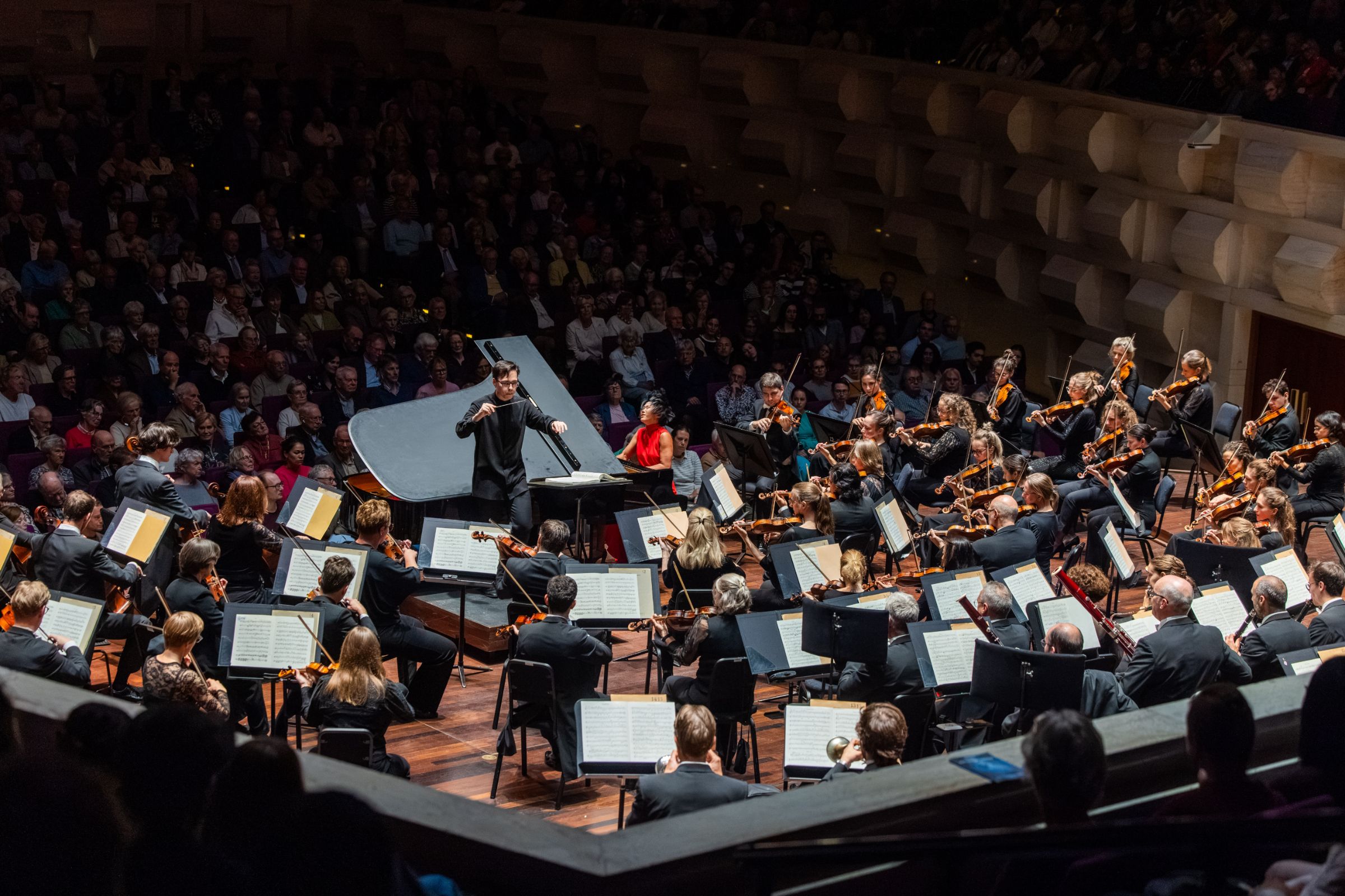 Yuja Wang undertakes Brahms marathon with the Rotterdam Philharmonic © Guido Pijper