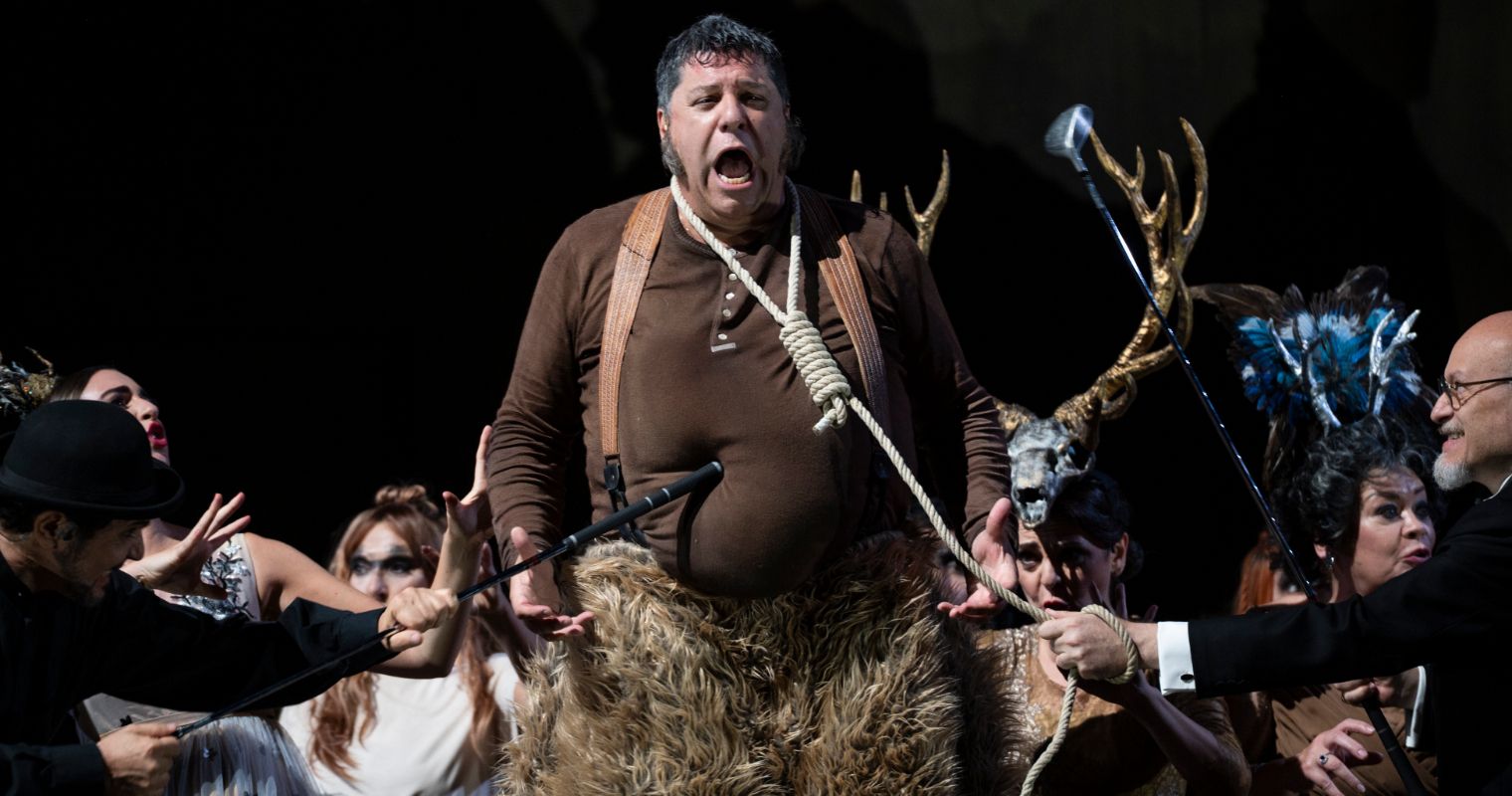 A flat <i>Falstaff</i> opens in Rome © Fabrizio Sansoni | Teatro dell'Opera di Roma
