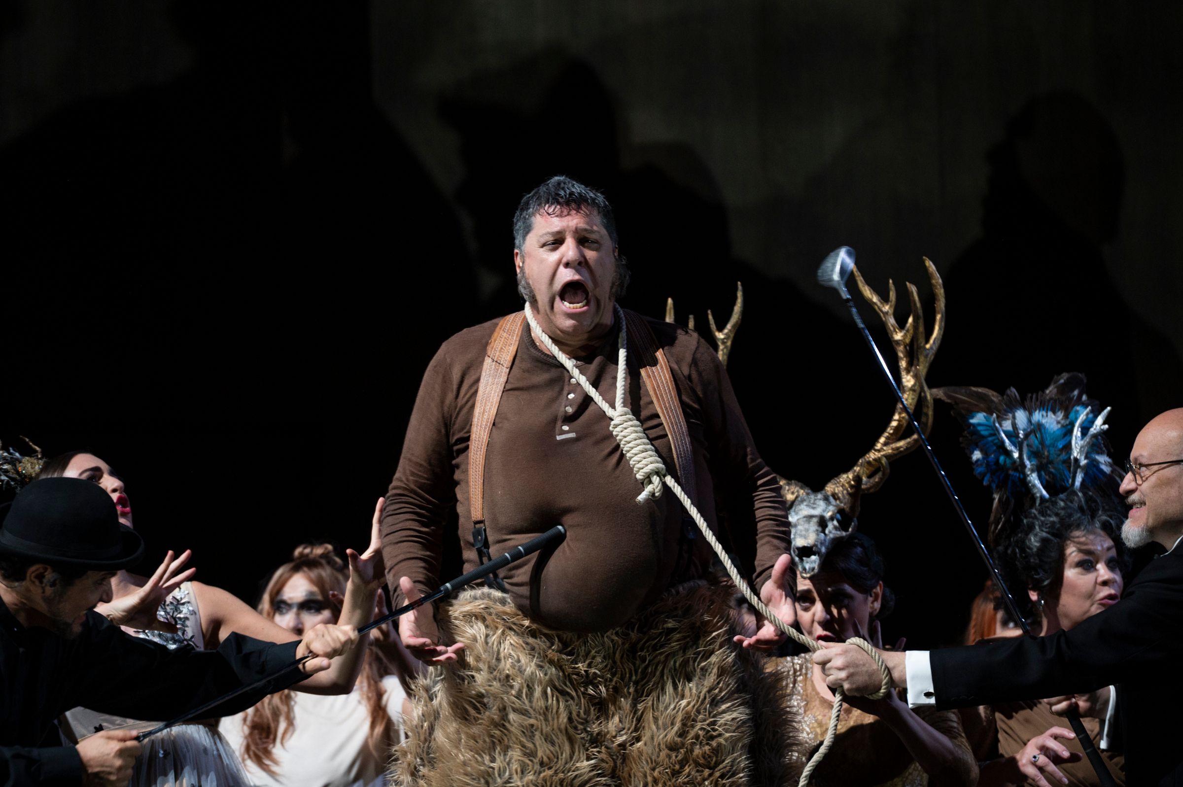 A flat <i>Falstaff</i> opens in Rome © Fabrizio Sansoni | Teatro dell'Opera di Roma