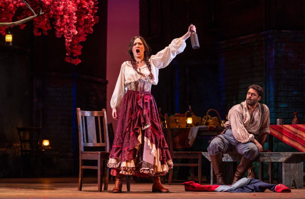 Charlotte Kelso (Carmen) and Gerard Schneider (Don Jos&eacute;) &copy; Andrew Beveridge | AsbCreative