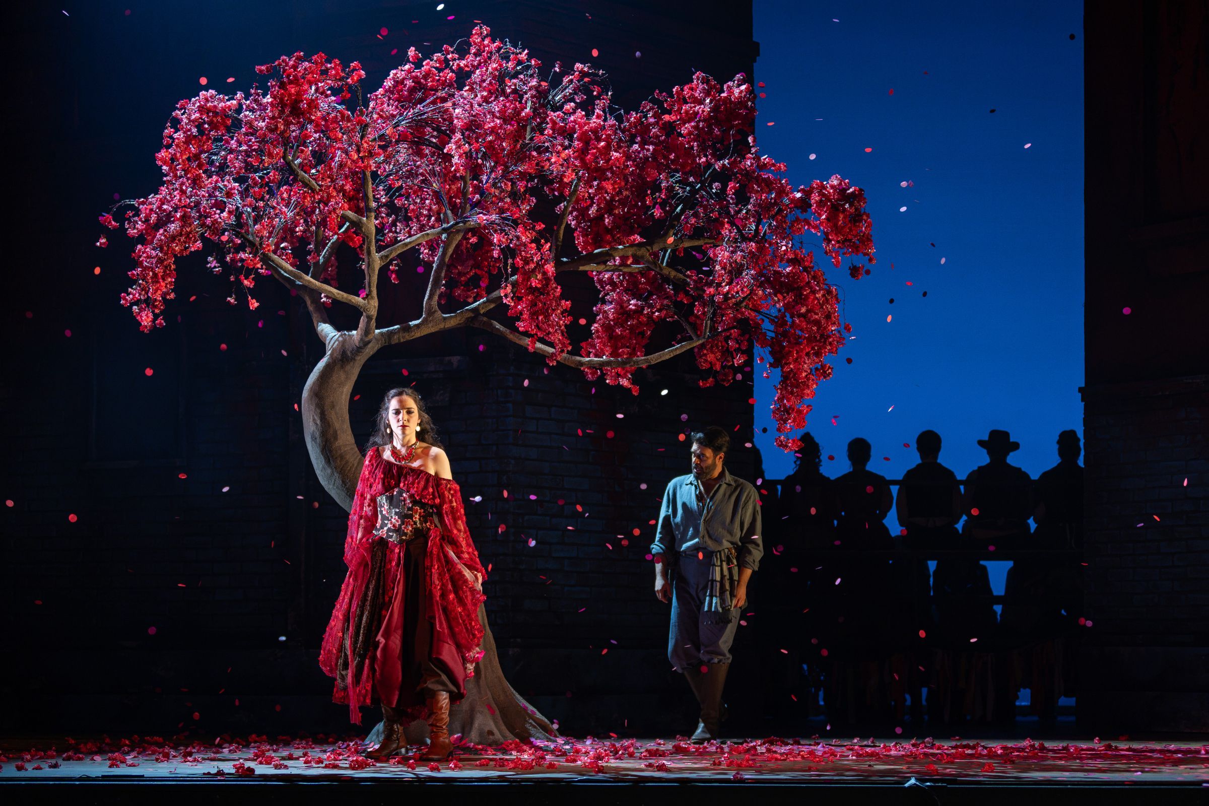 Charlotte Kelso (Carmen) and Gerard Schneider (Don José) &copy; Andrew Beveridge | AsbCreative