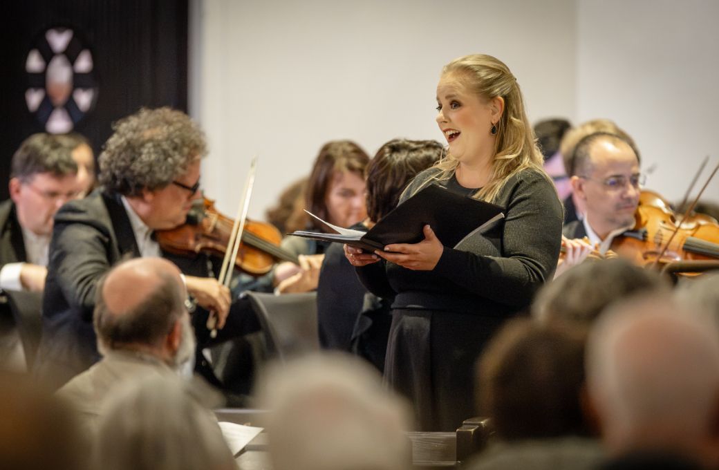 Tereza Zimkov&aacute; mit dem Collegium 1704 &copy; Collegium 1704 | Robert Jentzsch