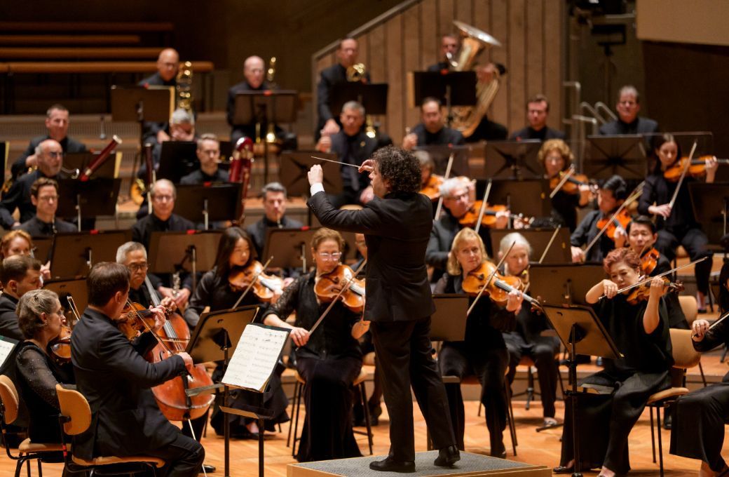 Gustavo Dudamel dirigiert die New York Philharmonic &copy; Todd Rosenberg