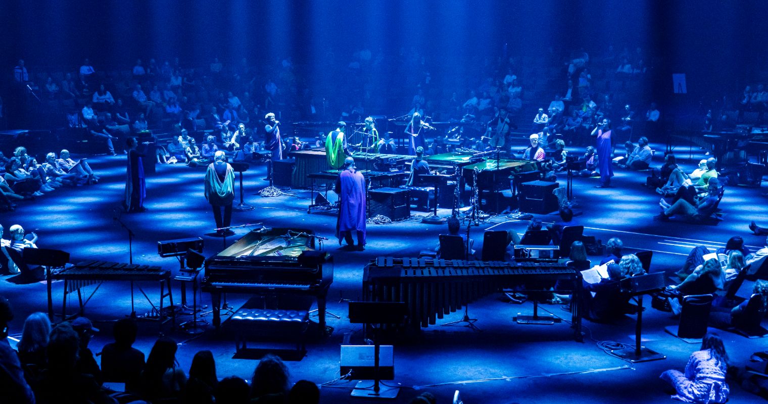 18 Musicians × 3: Steve Reich at the Park Avenue Armory, New York &copy; Stephanie Berger