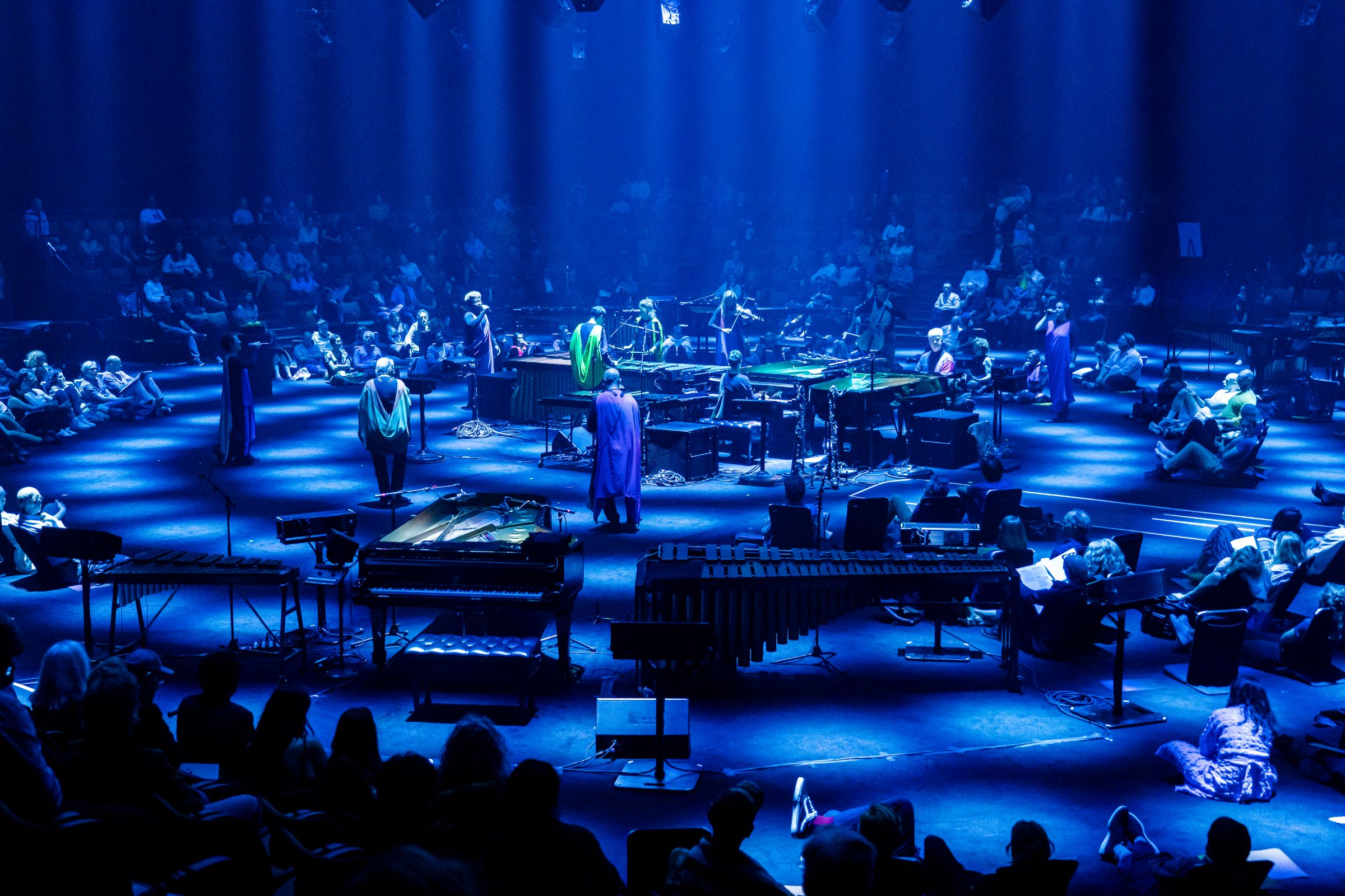 18 Musicians × 3: Steve Reich at the Park Avenue Armory, New York &copy; Stephanie Berger