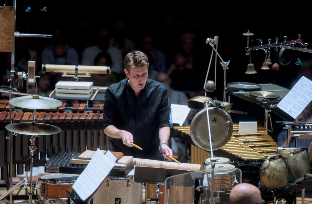 El percusionista Alexej Gerassimez &copy; Mao | Palau de la M&uacute;sica de Valencia