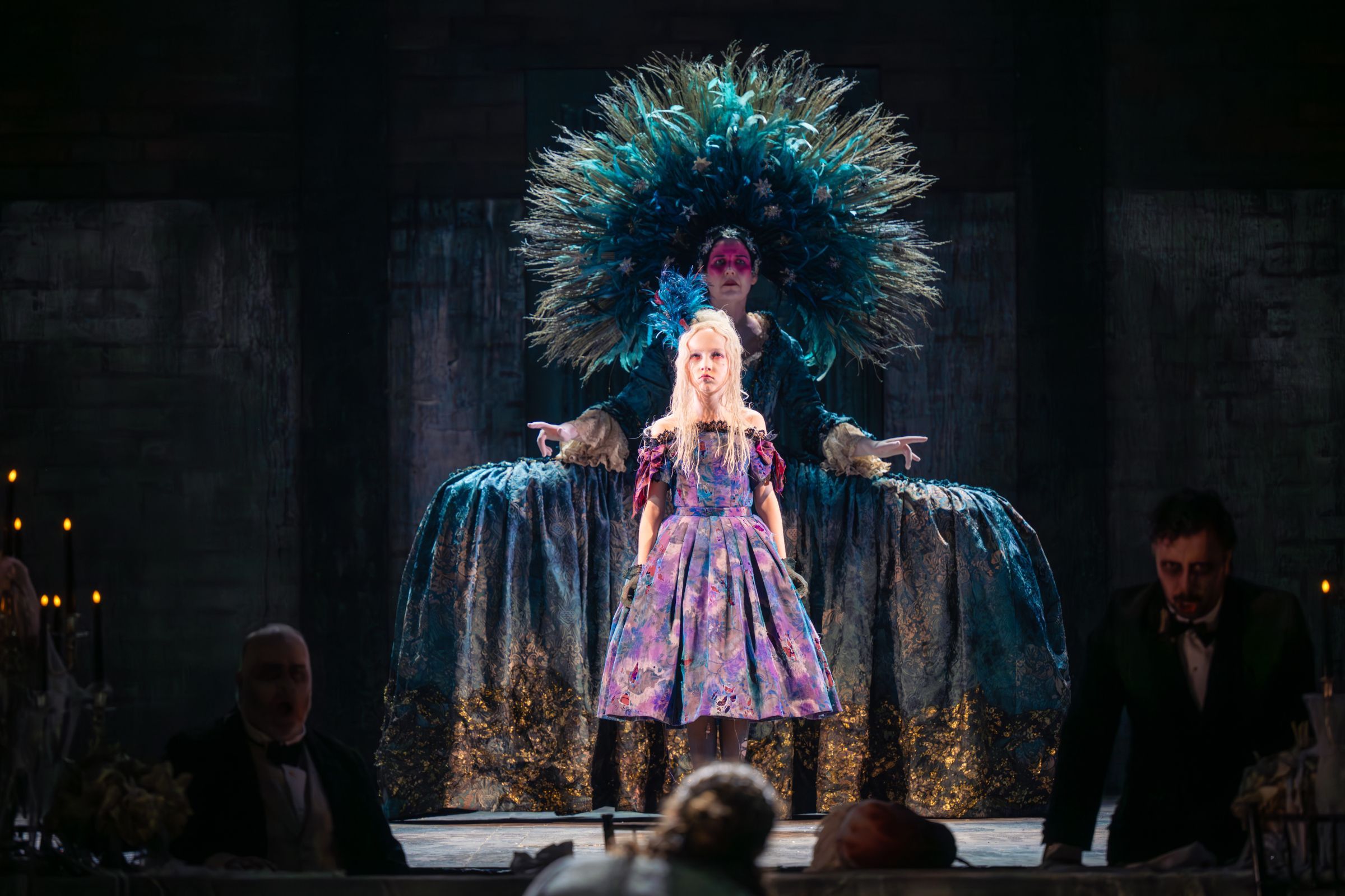 Trine Møller (Turandot) and Kirsty Durie (Princess) &copy; Mihaela Bodlovic