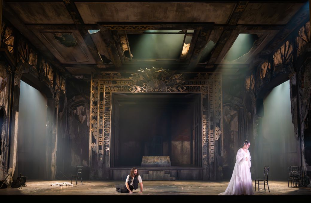 Victor Starsky (Calaf) and Trine M&oslash;ller (Turandot) &copy; Mihaela Bodlovic