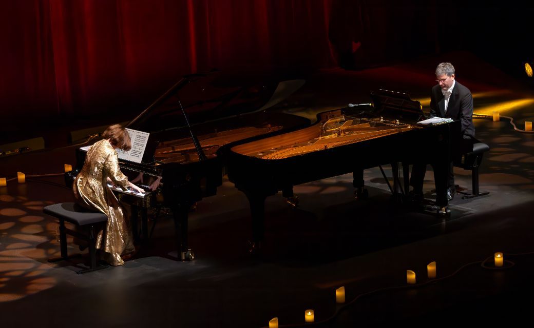 Ludmila Berlinskaïa et Arthur Ancelle aux Lisztomanias © Panorama.paris