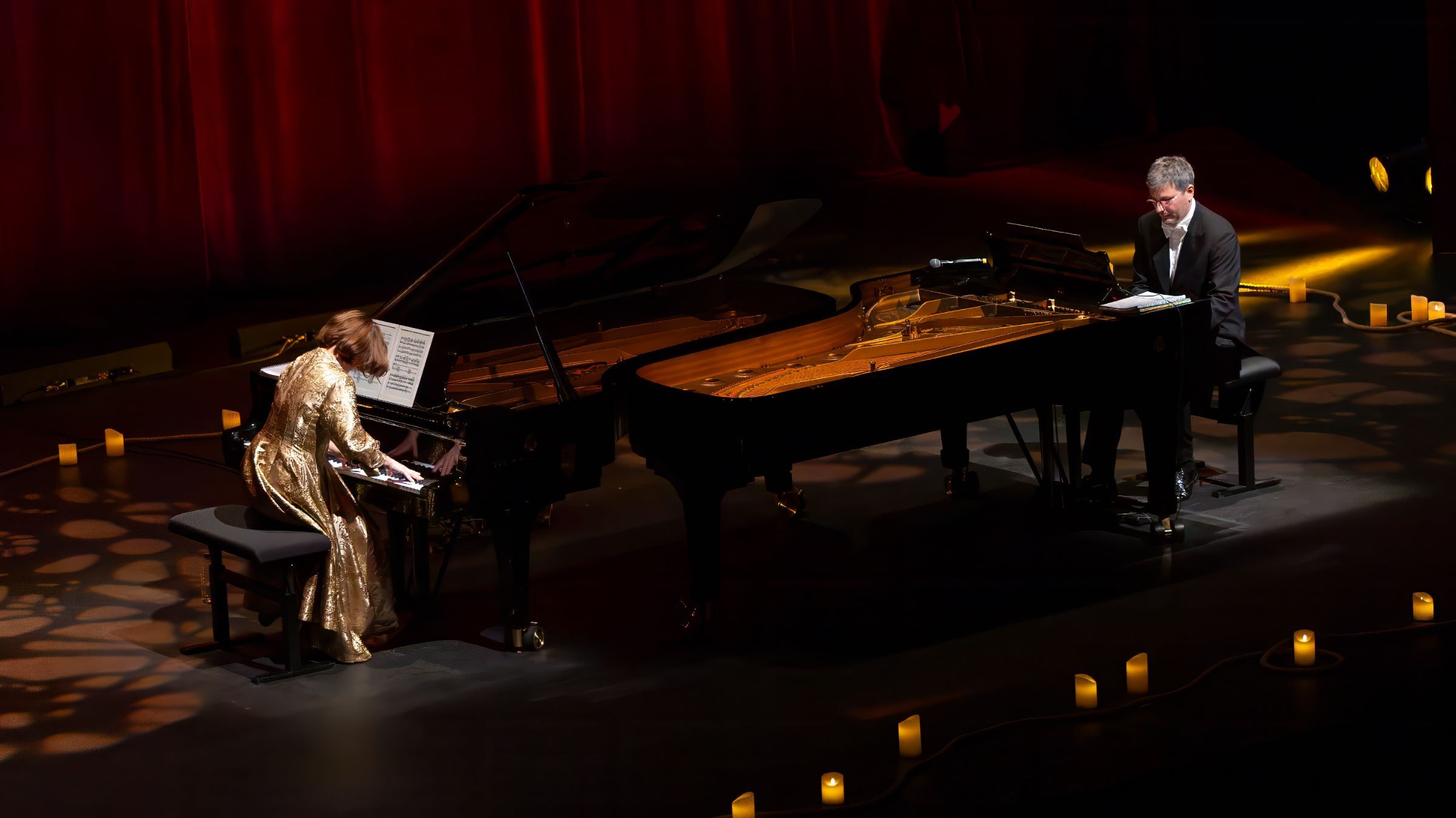 Ludmila Berlinskaïa et Arthur Ancelle aux Lisztomanias © Panorama.paris