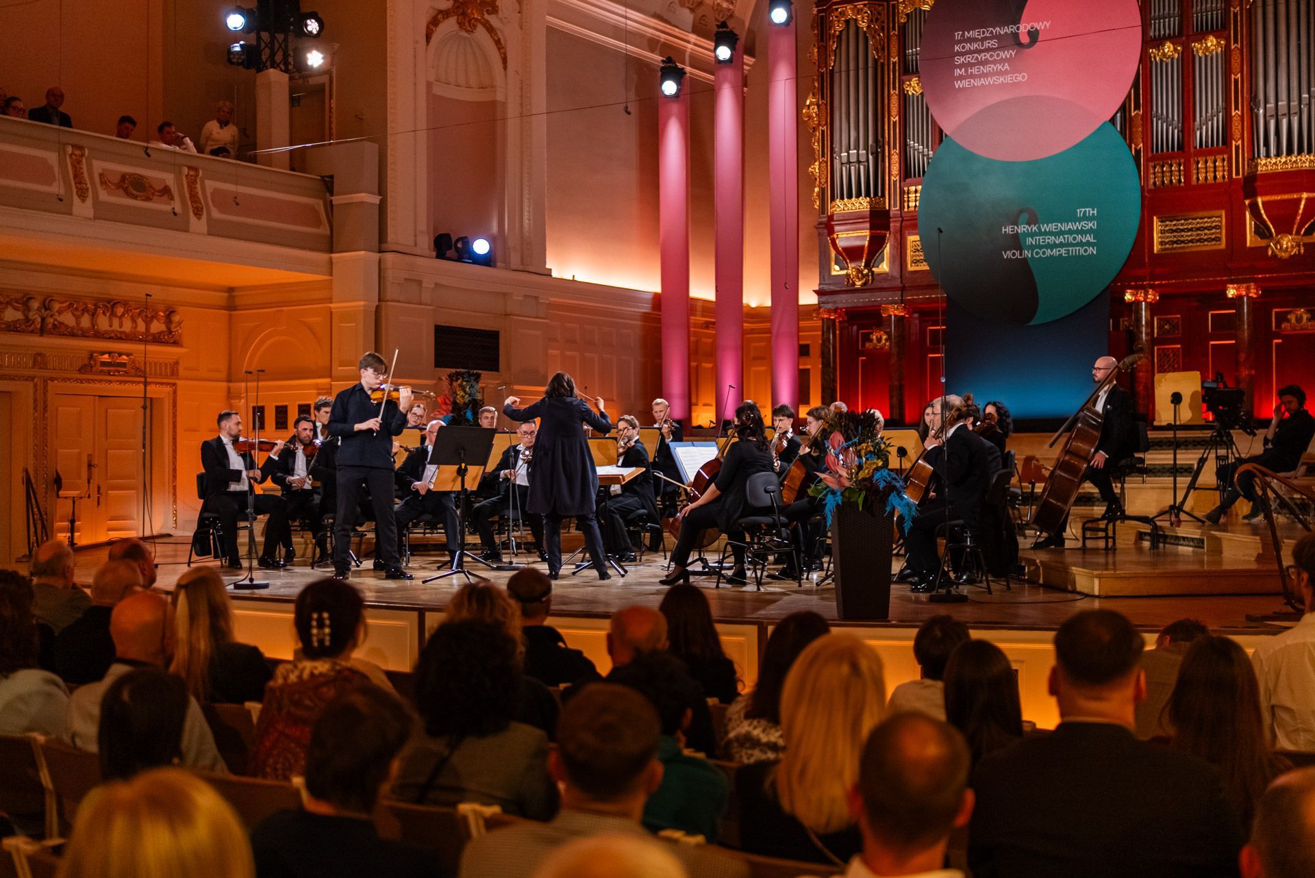 Bohdan Luts performs with Poznań Philharmonic Orchestra and Łukasz Borowicz © Leszek Zadoń