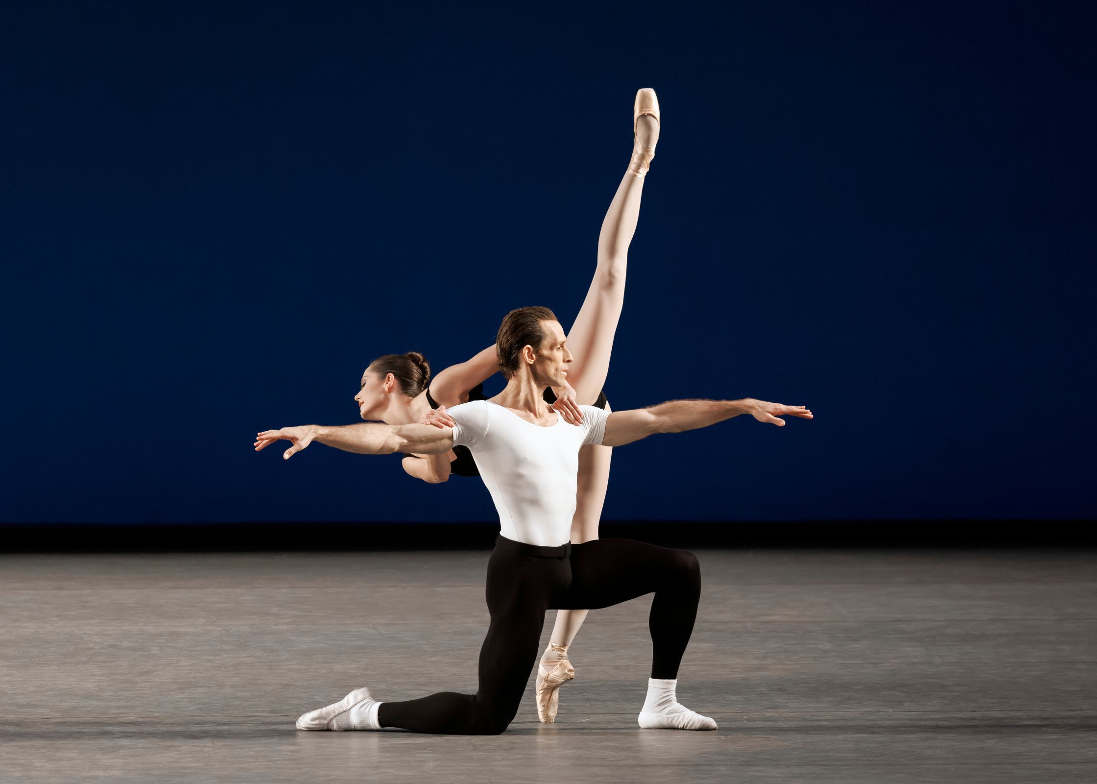 Adrian Danchig-Waring and Unity Phelan in George Balanchine’s <i>Agon</i> &copy; Erin Baiano
