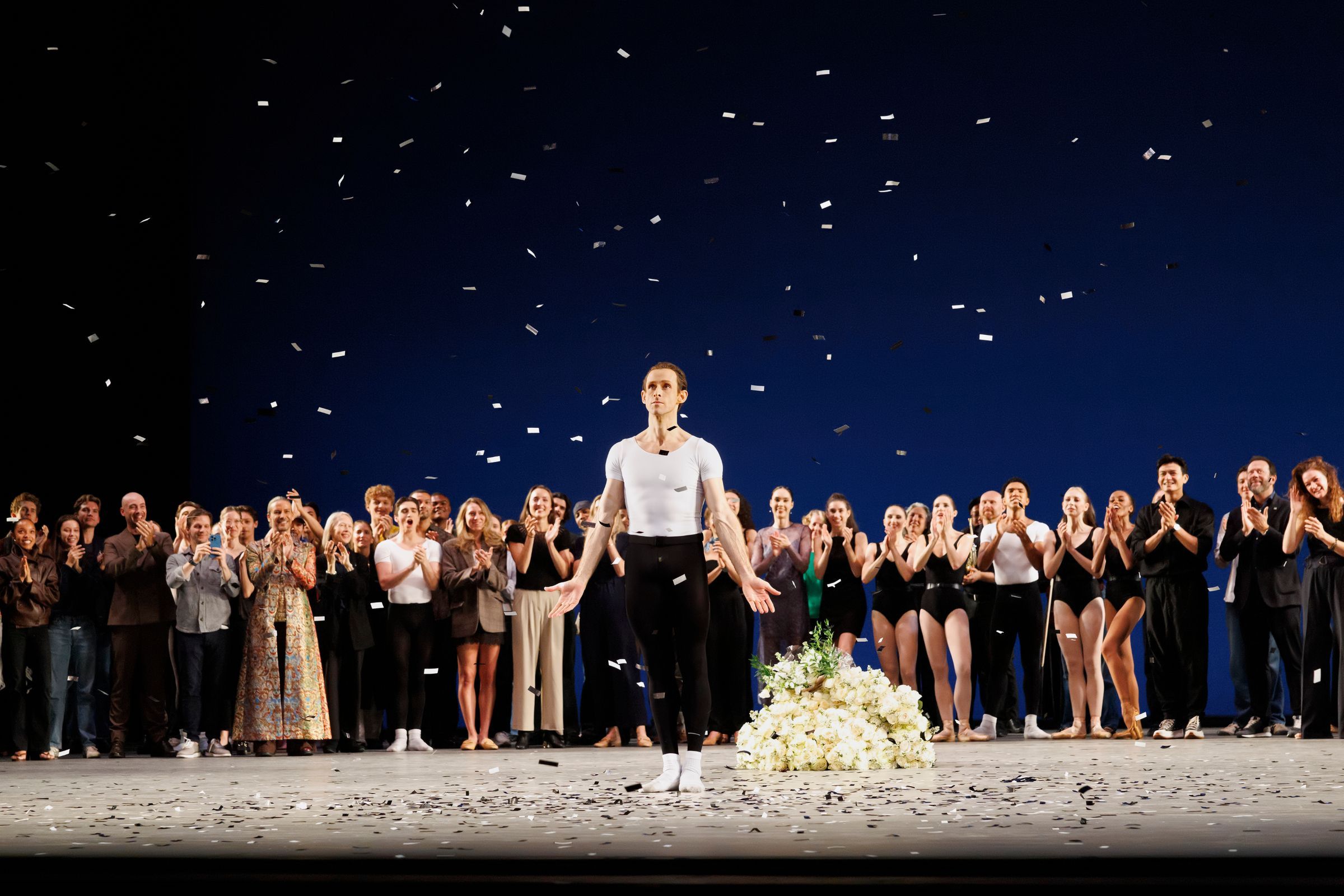 Adrian Danchig-Waring takes a final bow with New York City Ballet &copy; Erin Baiano