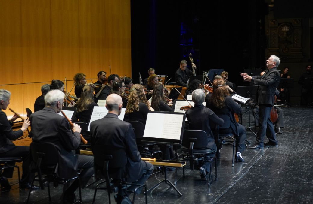 Paul Agnew al frente de Les Arts Florissants &copy; Javier del Real | Teatro Real