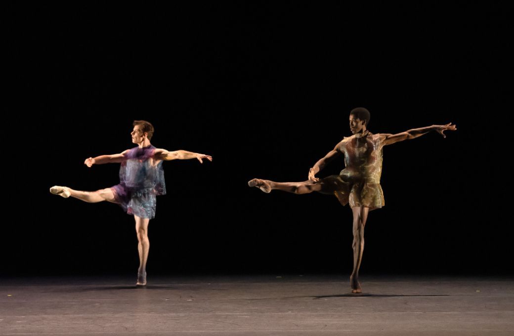 Jake Roxander and Calvin Royal III in Kyle Abraham’s <i>Mercurial Son</i> © Kyle Froman