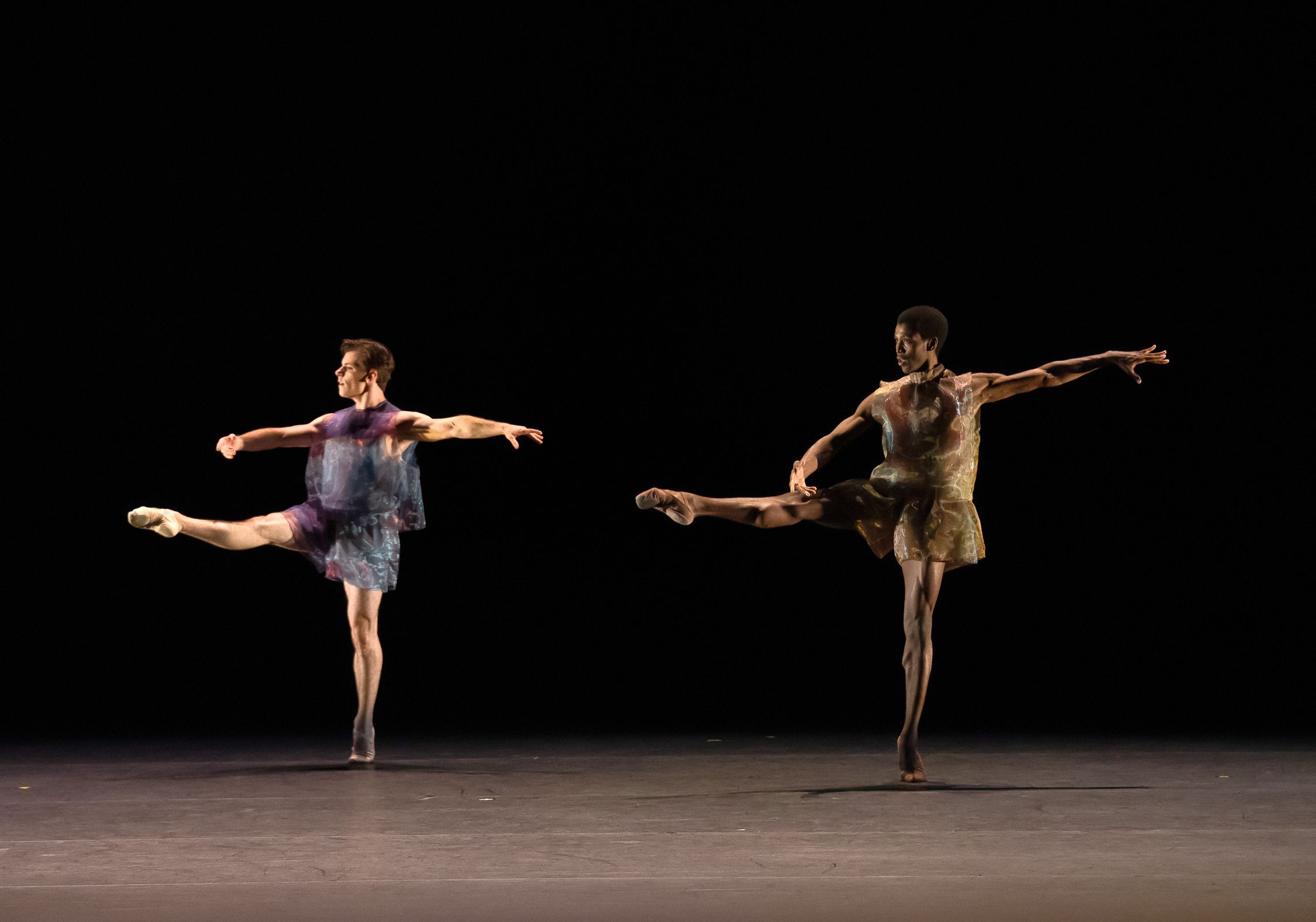 Jake Roxander and Calvin Royal III in Kyle Abraham’s <i>Mercurial Son</i> © Kyle Froman