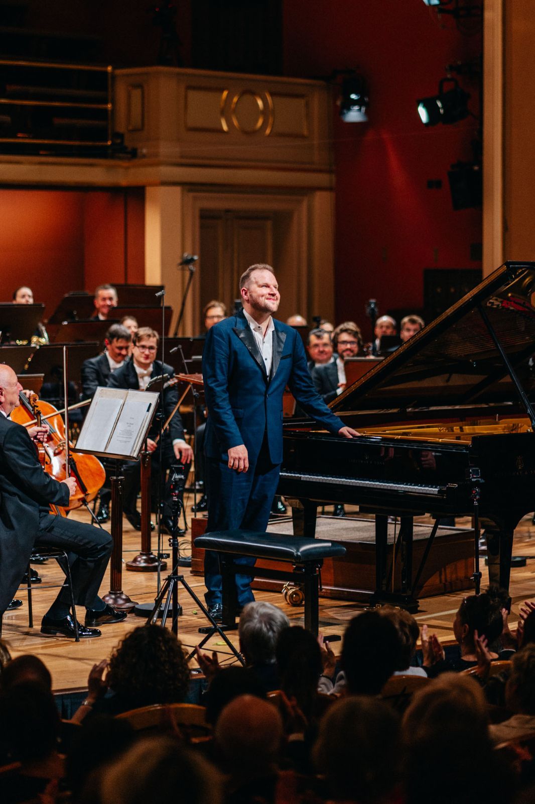 Lukáš Vondráček and the Prague Radio Symphony Orchestra © Matěj Komár