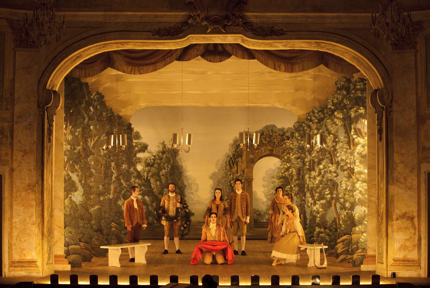 Gluck's <i>Orfeo ed Euridice</i> auf Schloss Ulrikdals, Solna, Schweden