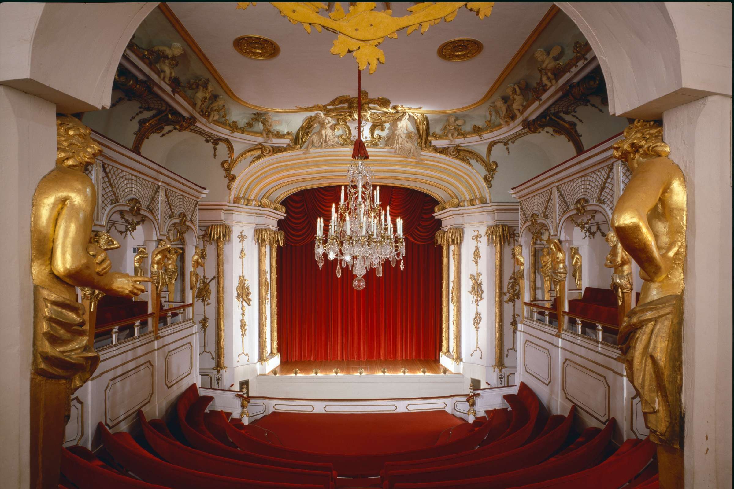 Theater im Neuen Palais, Sanssouci, Potsdam, Deutschland &copy; Hans Bach | SPSG
