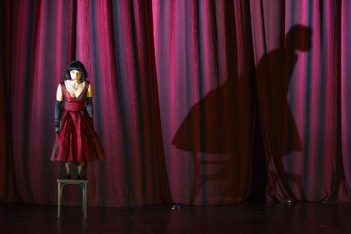 Corinne Winters (Violetta) at ENO &copy; Tristram Kenton