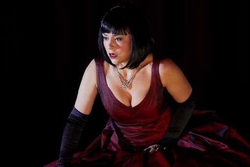 Corinne Winters (Violetta) at Seattle Opera &copy; Jacob Lucas