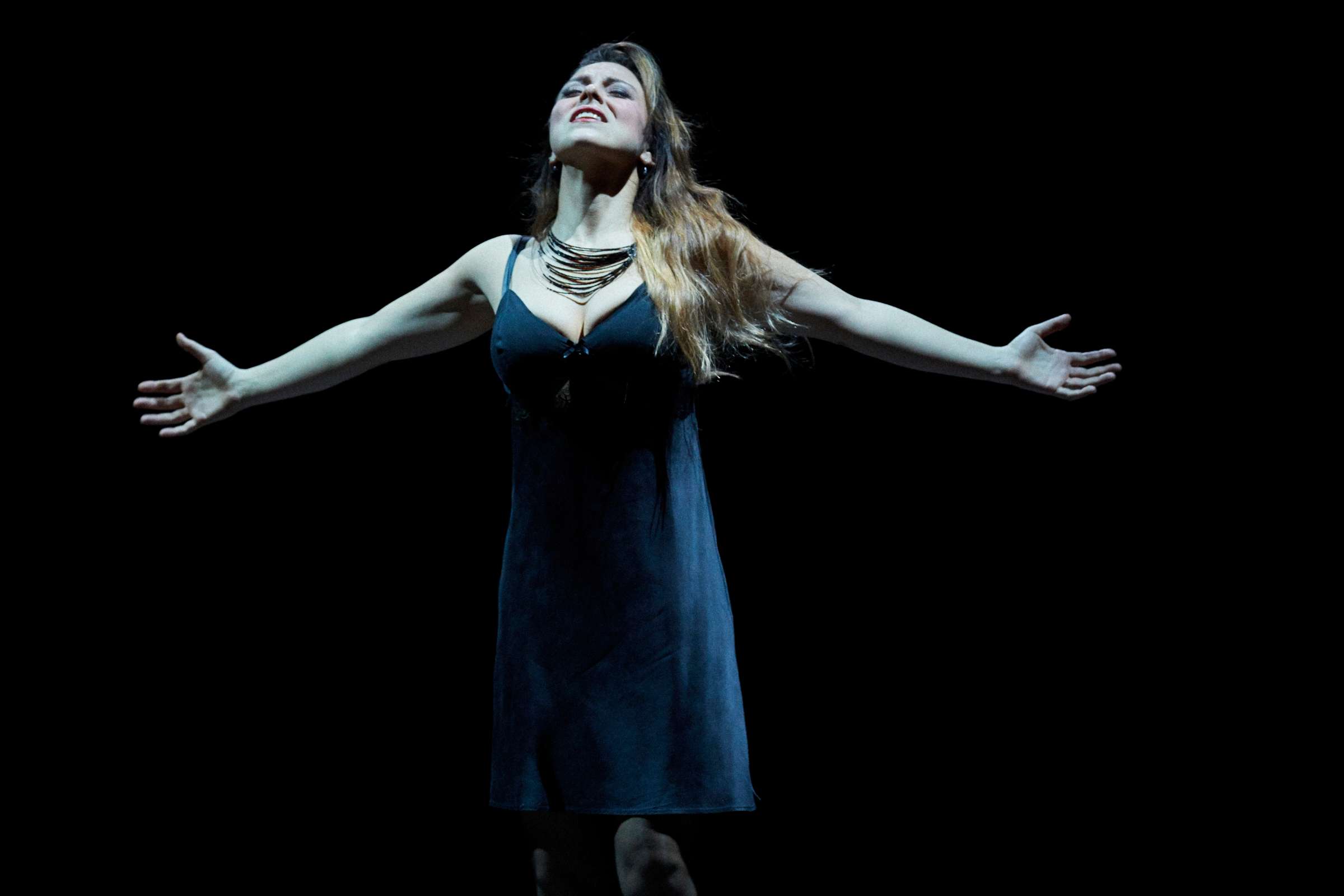 Corinne Winters (Violetta) at Seattle Opera &copy; Jacob Lucas