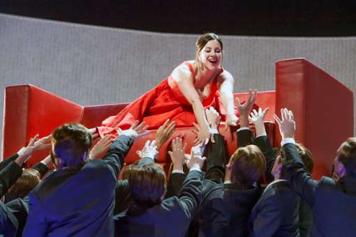 Joyce El-Khoury (Violetta) at Dutch National Opera &copy; Hans van den Bogaard