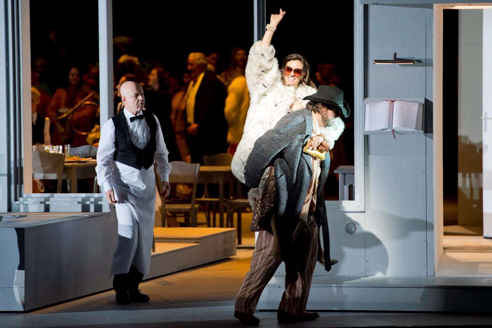Joyce El-Khoury (Musetta) at Dutch National Opera &copy; Monika Rittershaus