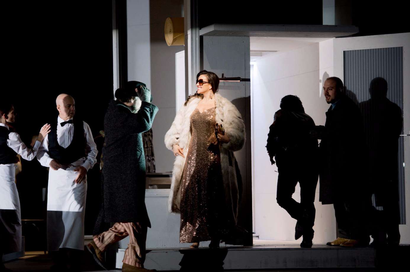 Joyce El-Khoury (Musetta) at Dutch National Opera &copy; Monika Rittershaus