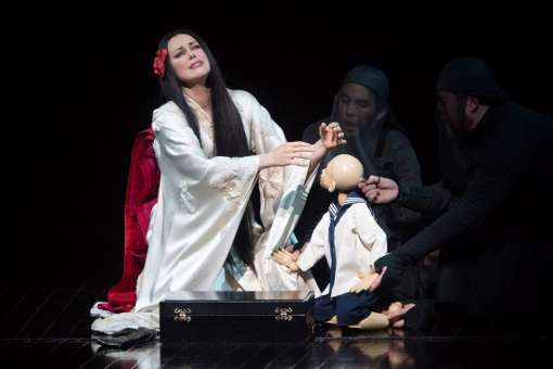Kristine Opolais (Cio-Cio San) &copy; Marty Sohl | Metropolitan Opera