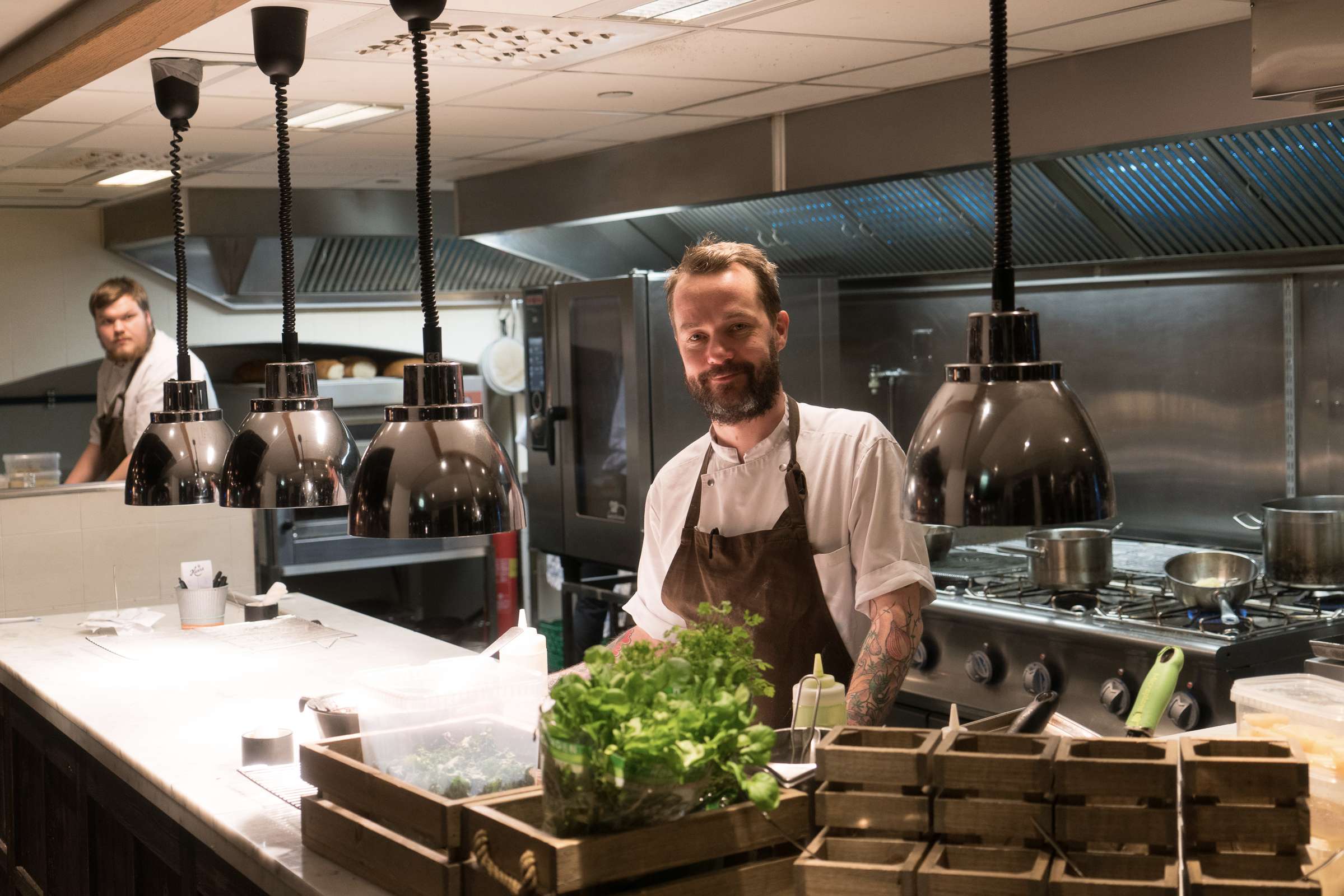 The open kitchen at Bare Vestland &copy; David Karlin | Bachtrack Ltd