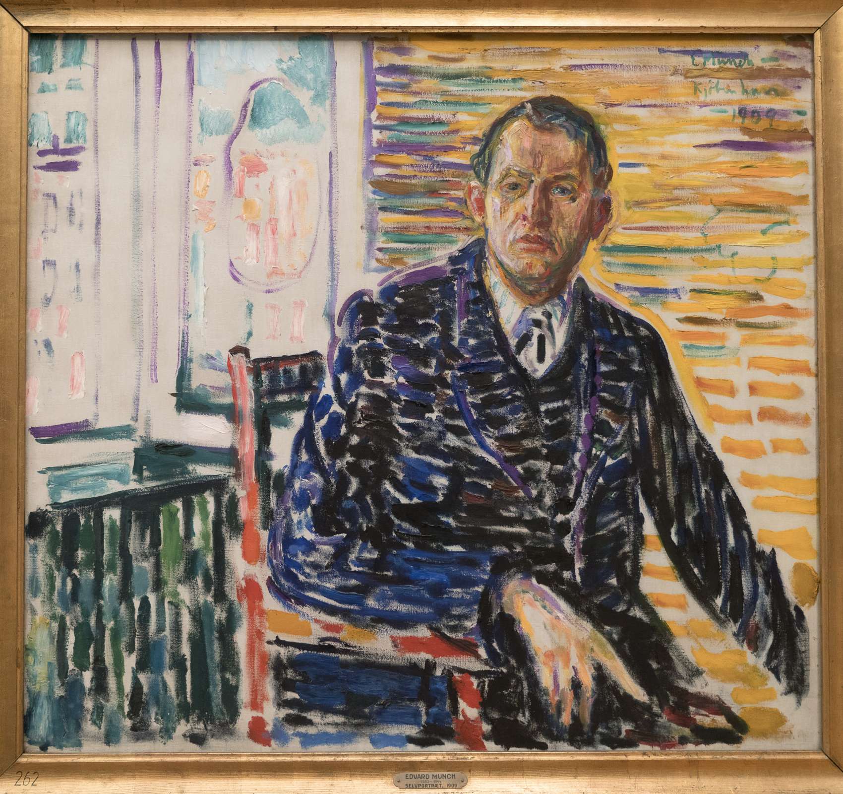 Edvard Munch: Self-portrait in the clinic (1909) in KODE 3 &copy; David Karlin | Bachtrack Ltd