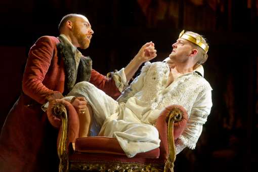 Jorge Navarro-Colorado (Berengario) and Jud Perry (Idelberto) &copy; Alciro Theodoro da Silva