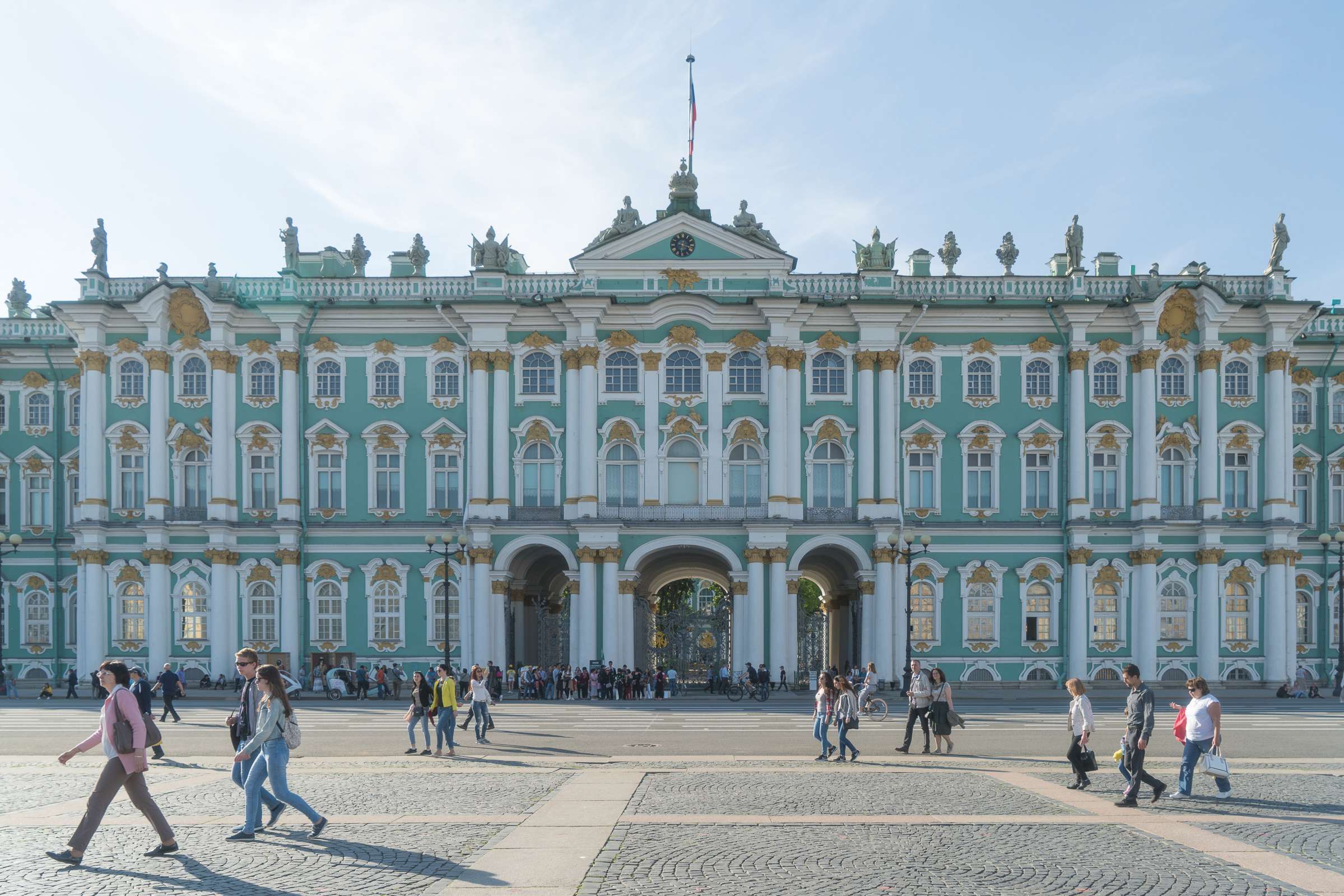 Winter Palace, home of the Hermitage Museum &copy; David Karlin | Bachtrack Ltd